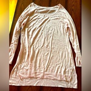 Pink maternity sweater